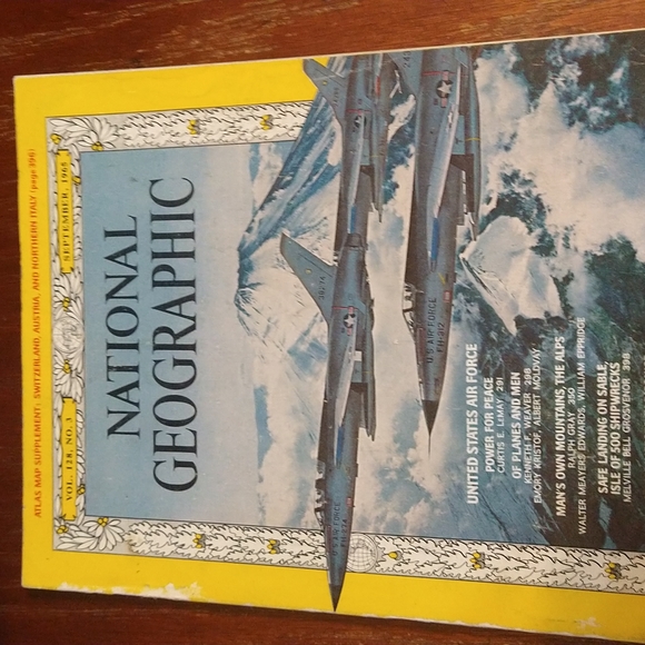 Vintage National Geographic Magazine September 1965